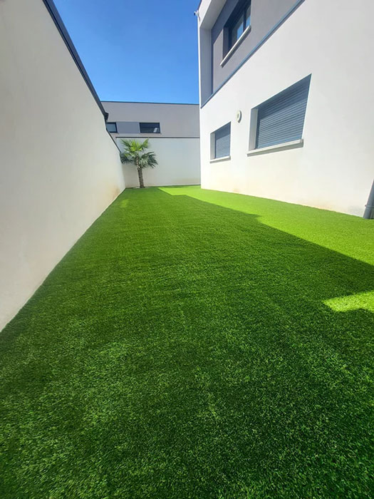 jardin paysager gazon synthétique saccinto