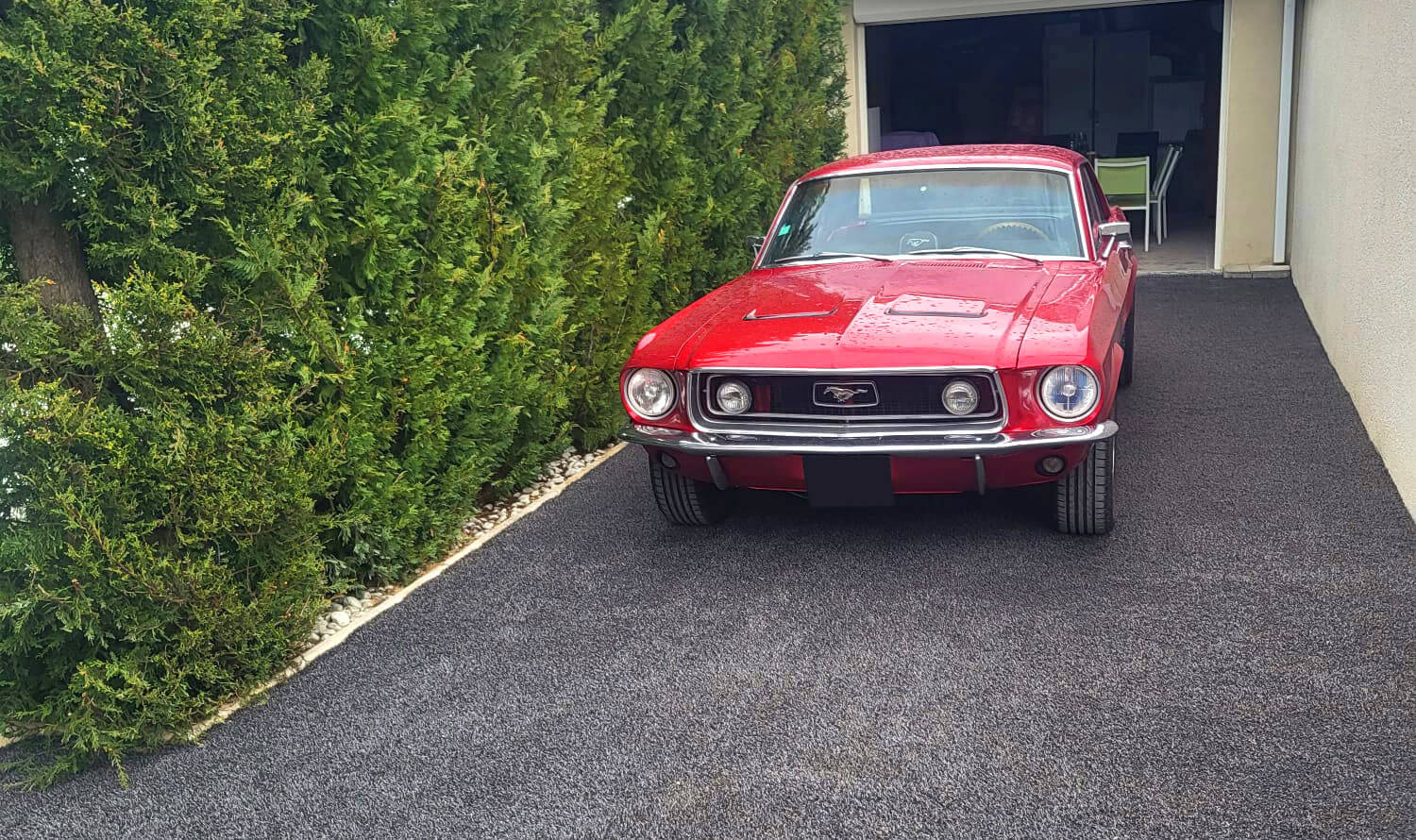 allées carrossables parking gazon synthétique saccinto