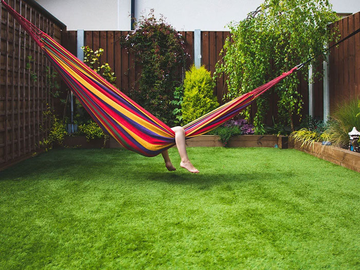 jardin paysager gazon synthétique saccinto