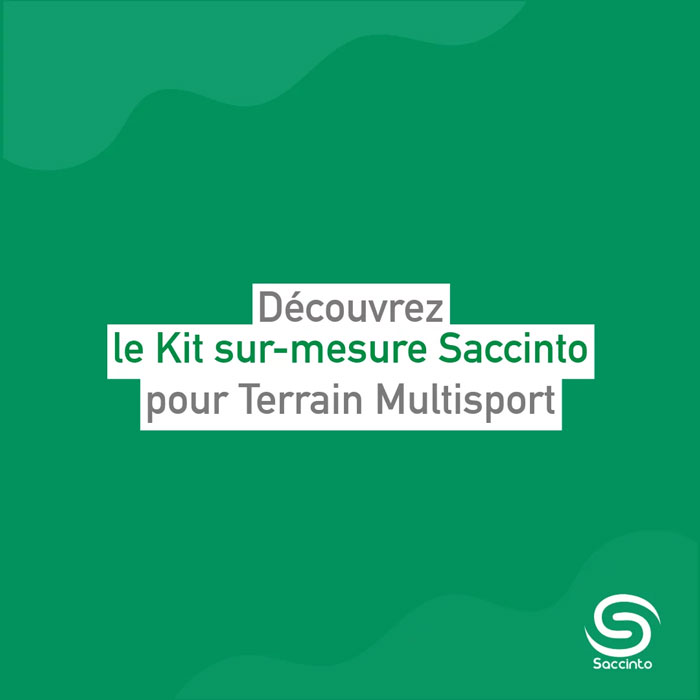 kit pose sur mesure gazon synthétique saccinto
