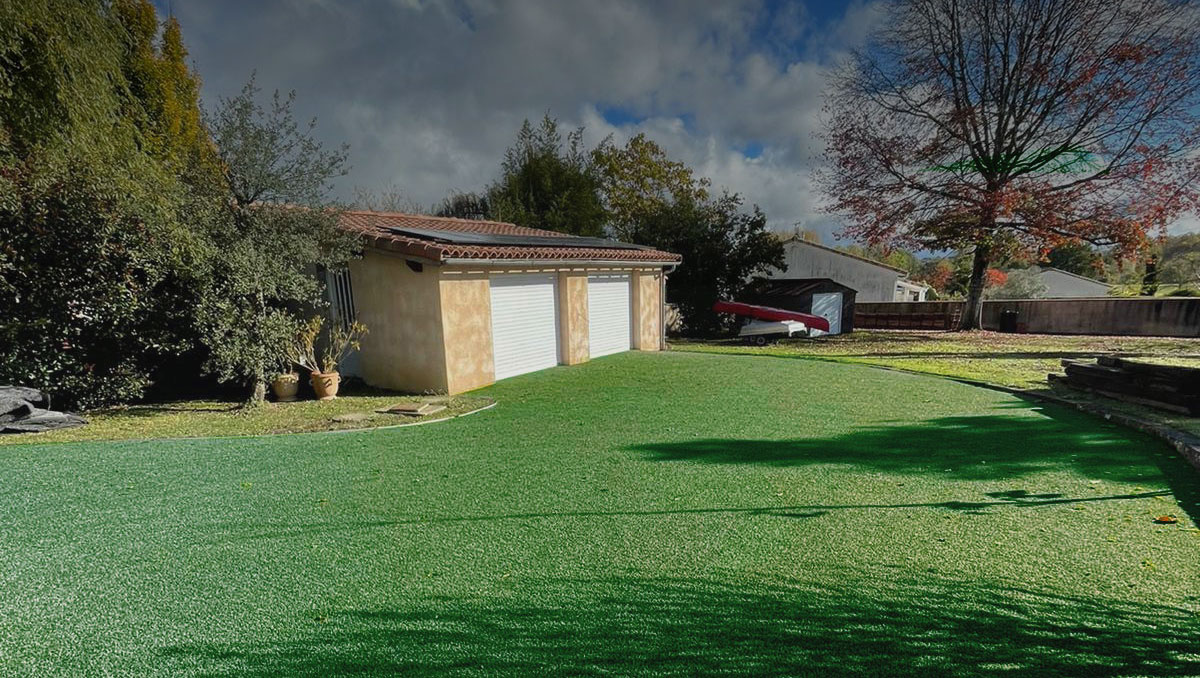 allées carrossables gazon synthétique saccinto